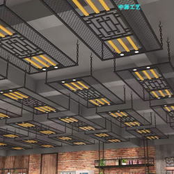 餐厅吊顶D018