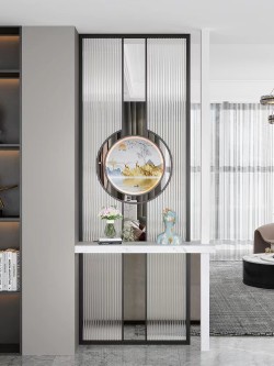 镂空金属屏风L011