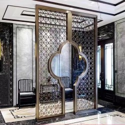 酒店大堂屏风J028