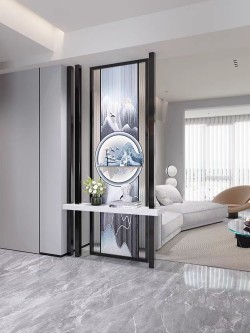 玻璃屏风组合款Y154