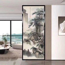 艺术玻璃屏风X103