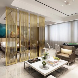 镂空金属屏风L093