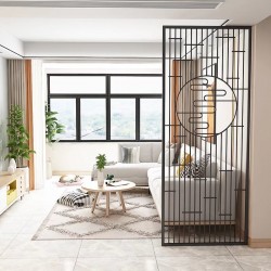 带装饰画屏风Z022