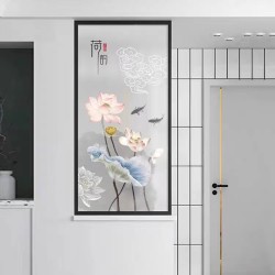 半截短款屏风D075