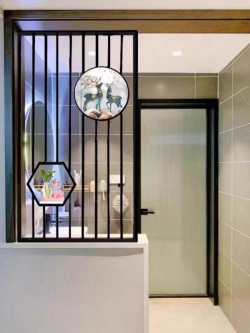 半截短款屏风D181