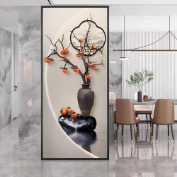 艺术玻璃屏风X146