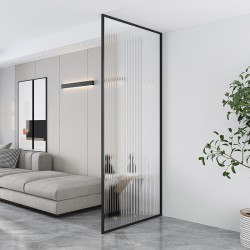 新款玻璃屏风X035