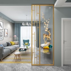 新款玻璃屏风X211