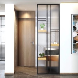 新款玻璃屏风X056