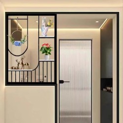 半截短款屏风D108