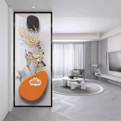 艺术玻璃屏风X065