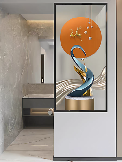 半墙新款屏风X104