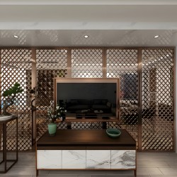 酒店大堂屏风J005