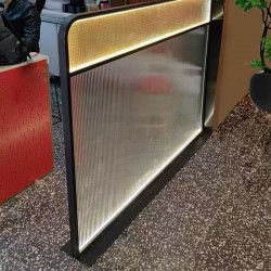 餐厅饭店矮隔断A167