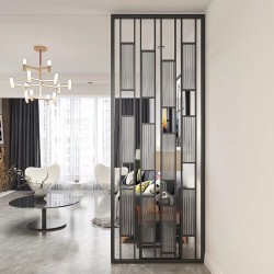 新款玻璃屏风X047