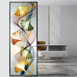 艺术玻璃屏风X130