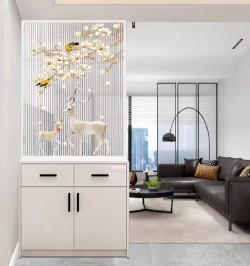 半截短款屏风D068