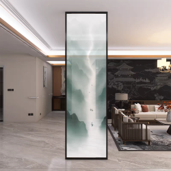 艺术玻璃屏风X092