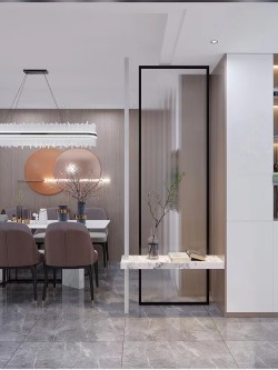 玻璃屏风组合款Y037