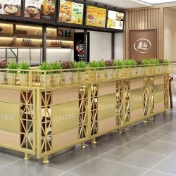 餐厅饭店矮隔断A126