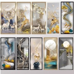 艺术玻璃屏风X005