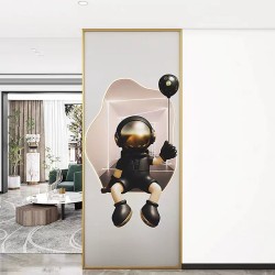 艺术玻璃屏风Y102