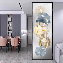 艺术玻璃屏风X026