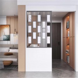 多层实木板隔断S023