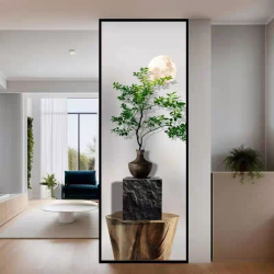 艺术玻璃屏风X155