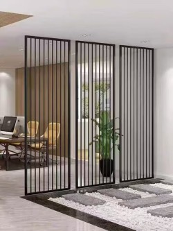  镂空金属屏风L133