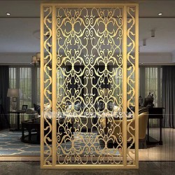 镂空金属屏风L173