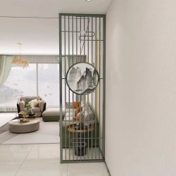 镂空金属屏风L116