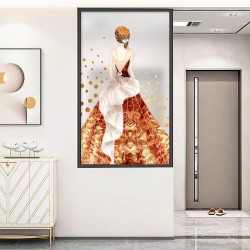 半截短款屏风D170