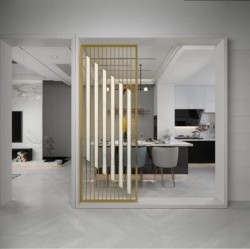 多层实木板隔断S021