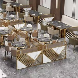 餐厅饭店矮隔断A135