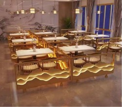 餐厅饭店矮隔断A095