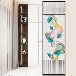 艺术玻璃屏风X078