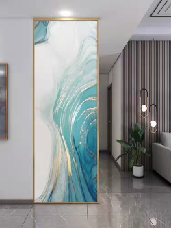 艺术玻璃屏风X138