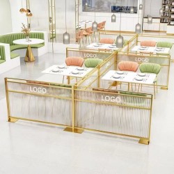 餐厅饭店矮隔断A130