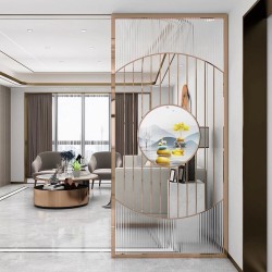 新款玻璃屏风X023