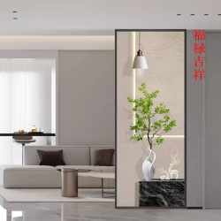 艺术玻璃屏风X157