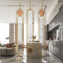 棒棒糖玻璃屏风T020