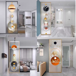 艺术玻璃屏风X022