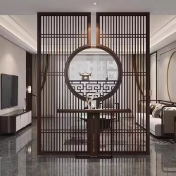  镂空金属屏风L196
