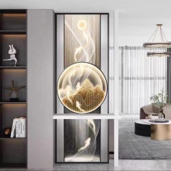 玻璃屏风组合款Y142