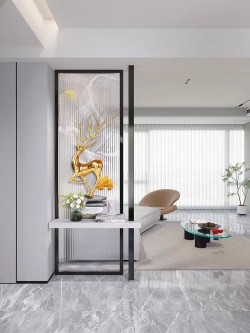 玻璃屏风组合款Y152