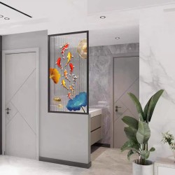 半截短款屏风D087