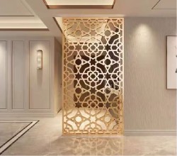  镂空金属屏风L154