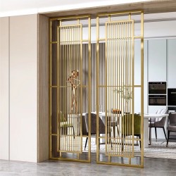 镂空金属屏风L087