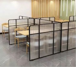  餐厅饭店矮隔断A068